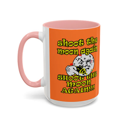 shoot the moon again - Accent Mug (crusta)