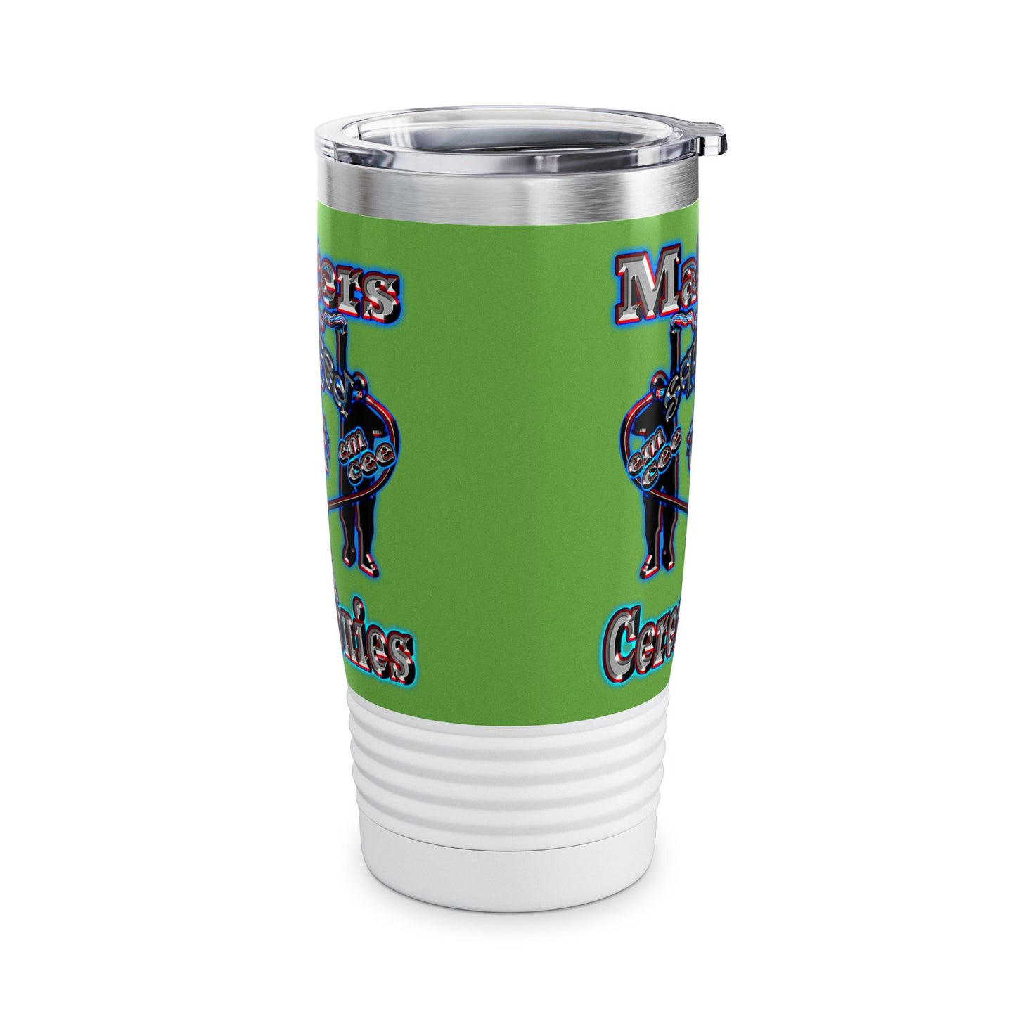 em cee squared - Ringneck Tumbler, 20oz (green)