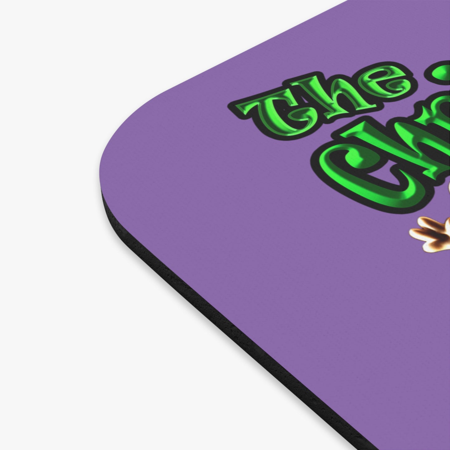 christmas spirits of boston - Mouse Pad (Rectangle) (light purple)
