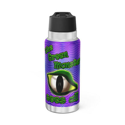 green monster - Gator Tumbler, 32oz  (purple wave)