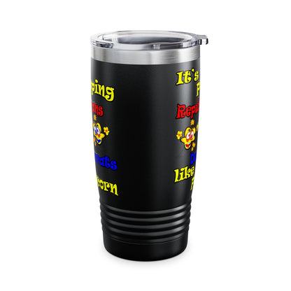 popping like popcorn - Ringneck Tumbler, 20oz
