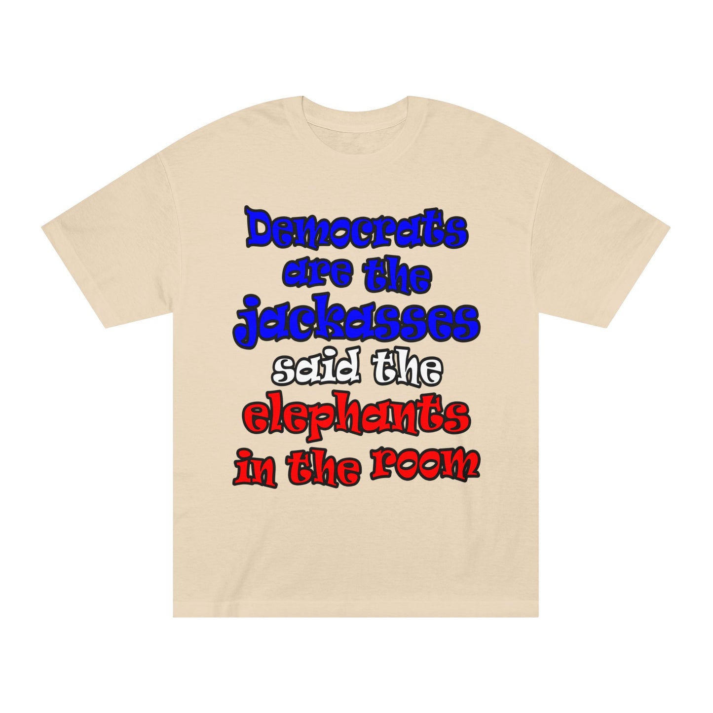 donkeys and elephants - Unisex Classic Tee
