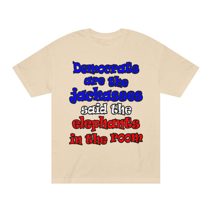donkeys and elephants - Unisex Classic Tee