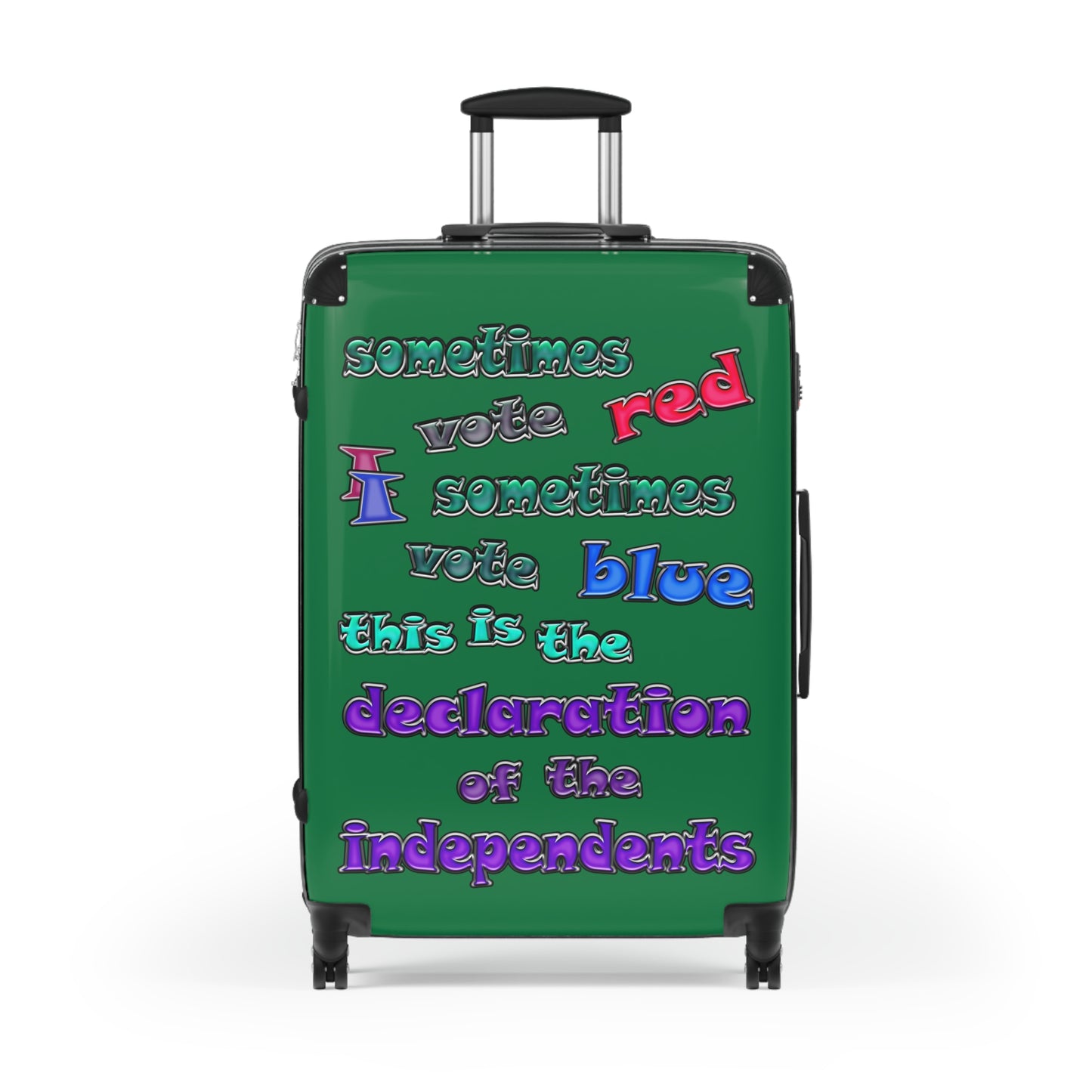 declaration of the independents - Suitcase (dark green)