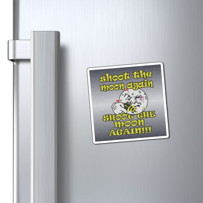 shoot the moon again - Magnets - (brushed nickel)
