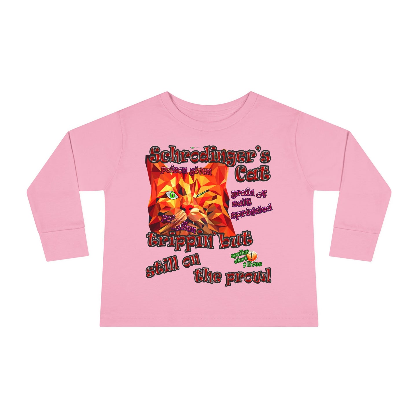 schrodinger's cat - Toddler Long Sleeve Tee