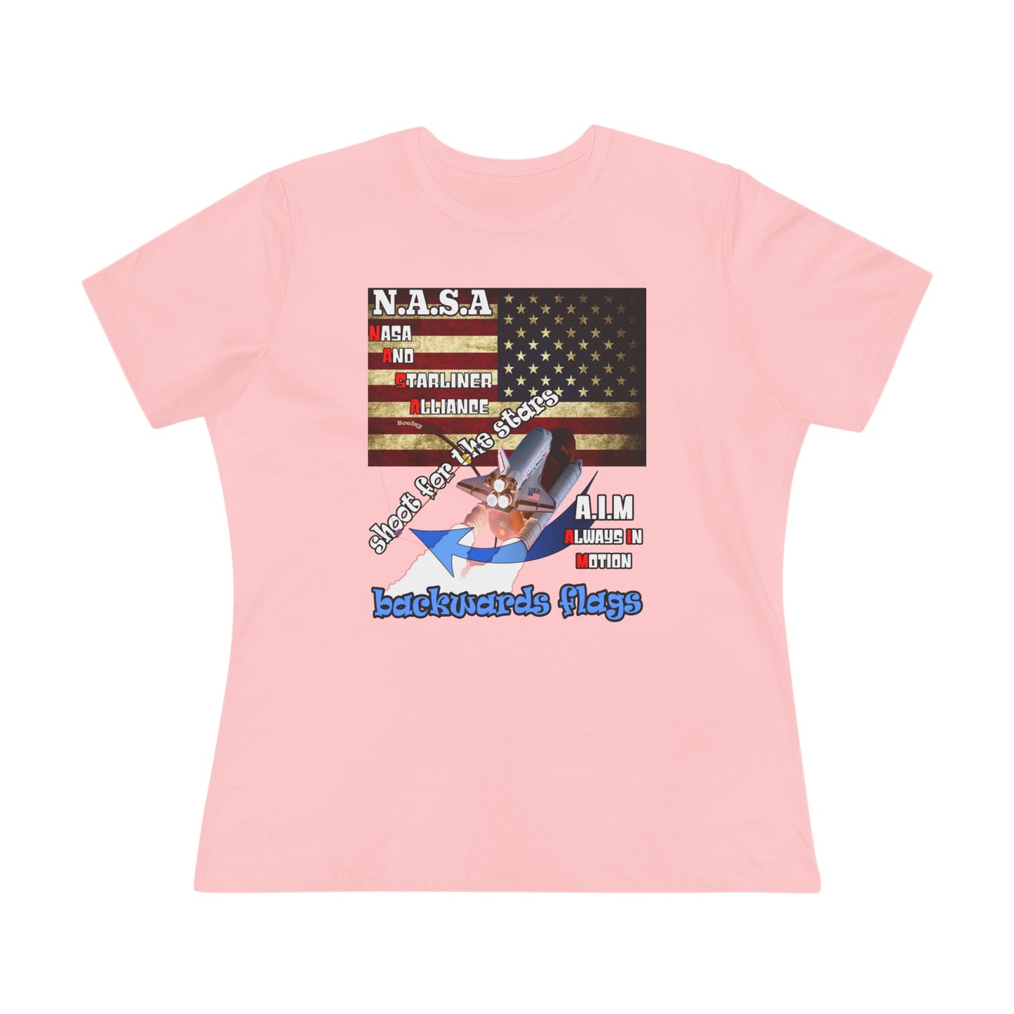 shoot for the stars(starliner) - Women's Premium Tee