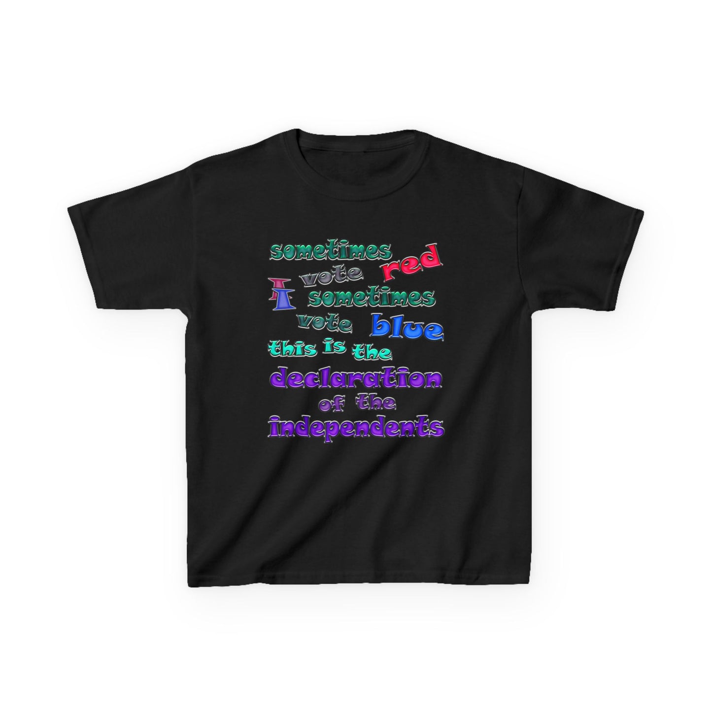 declaration of the independents - Kids Heavy Cotton™ Tee