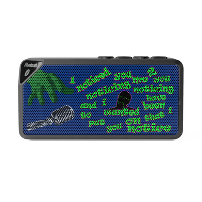 noticed you noticing - Jabba Bluetooth Speaker (dark blue)