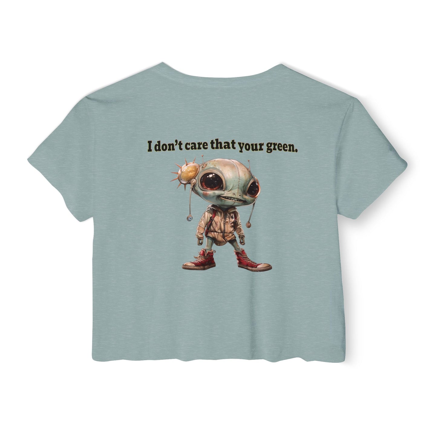 I don't care that your grey - Women's Festival Crop Top