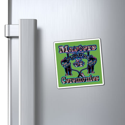 em cee squared - Magnets - (green)