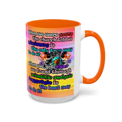 doggystyle - Accent Mug (color blur)