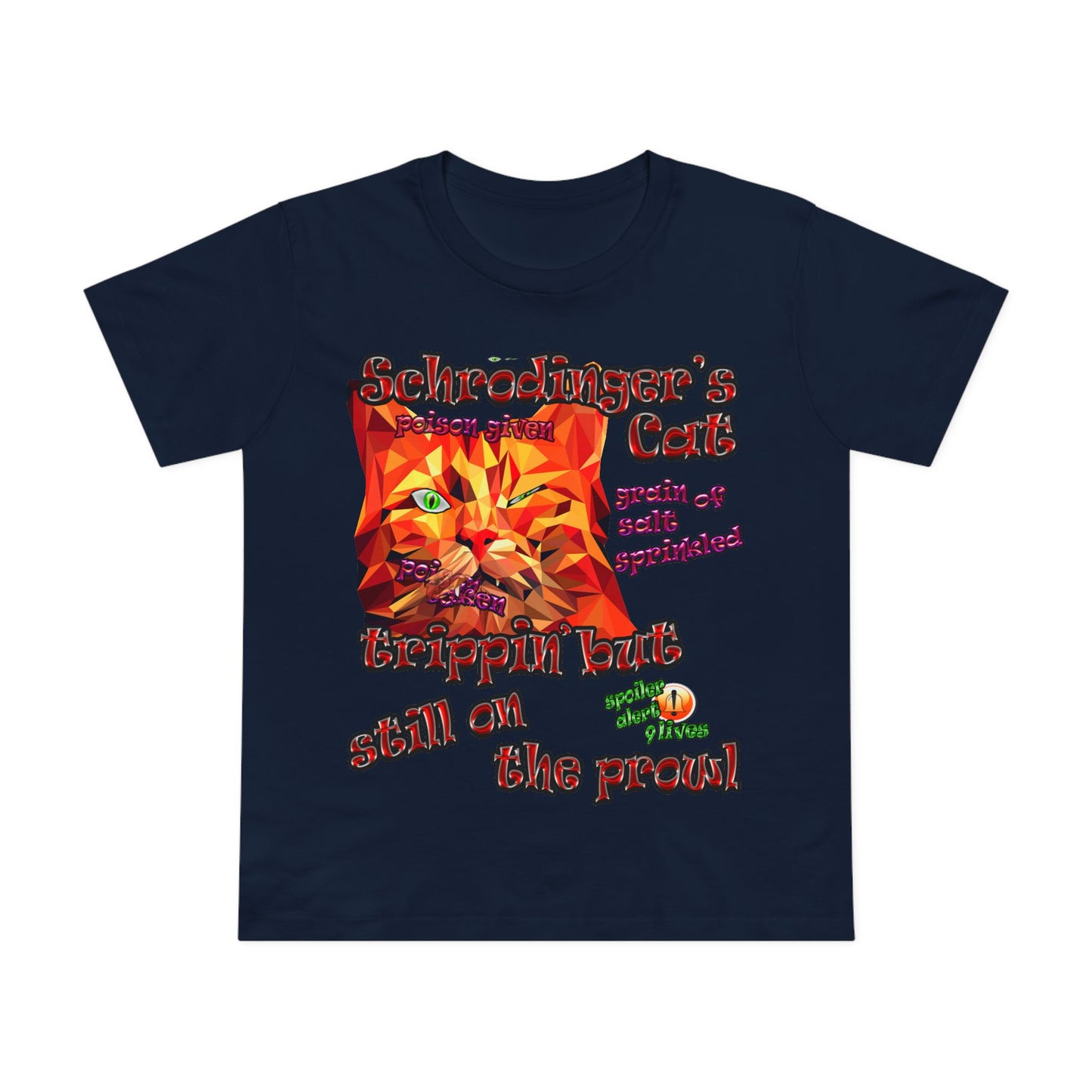 schrodinger's cat - Women’s Maple Tee