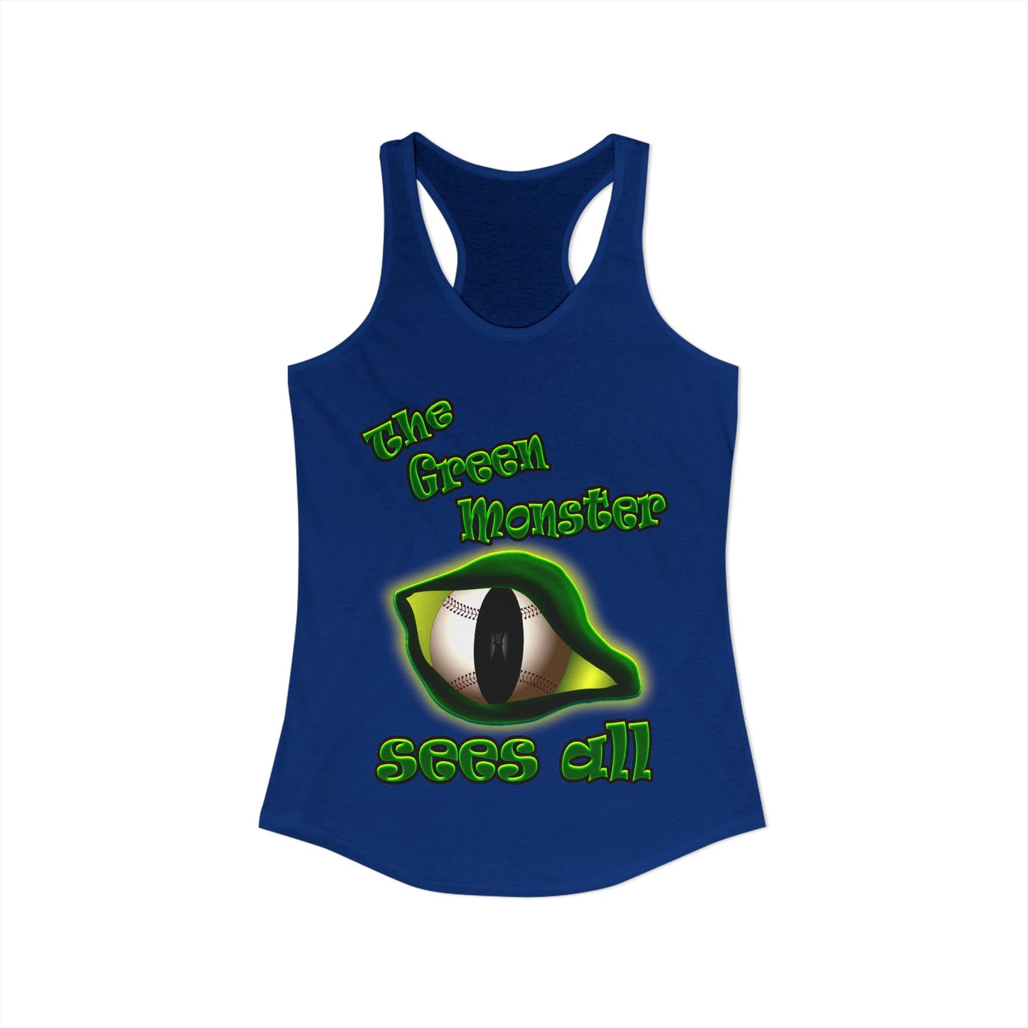 green monster - Women's Ideal Racerback Tank
