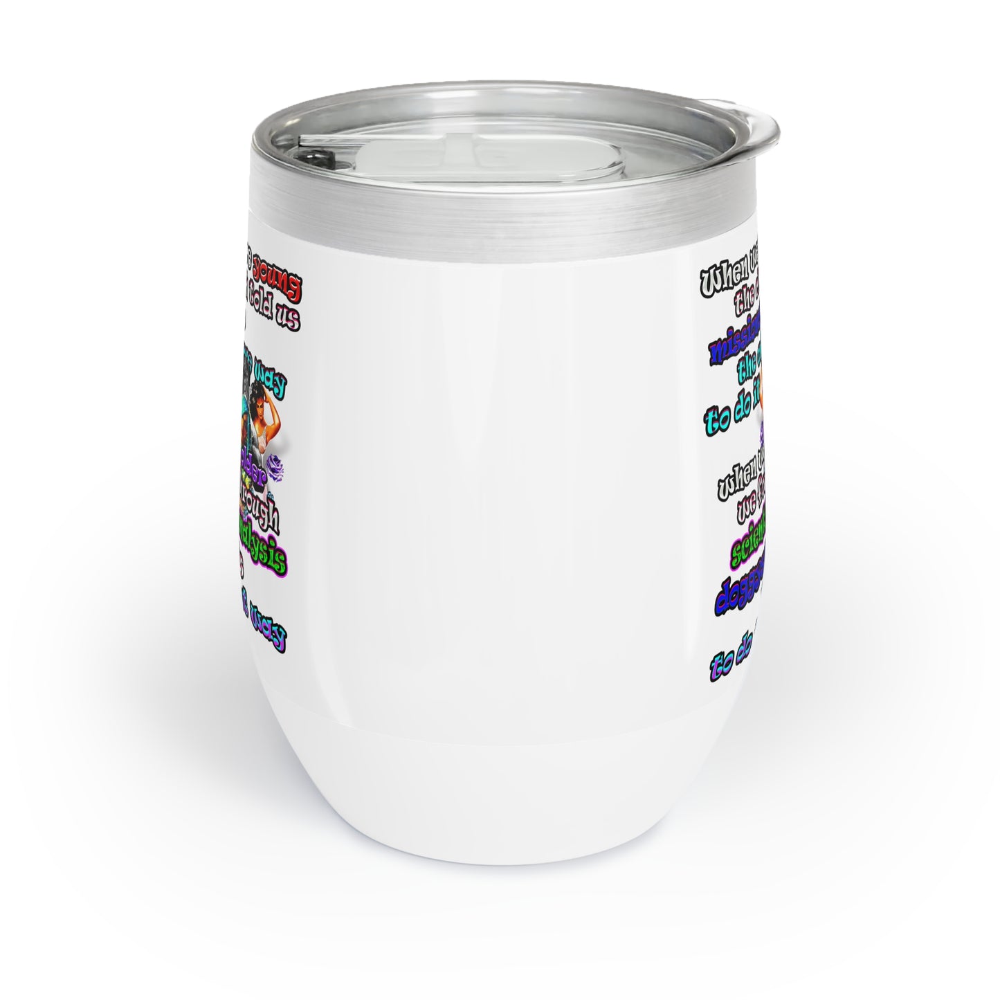 doggystyle - Chill Wine Tumbler (white)