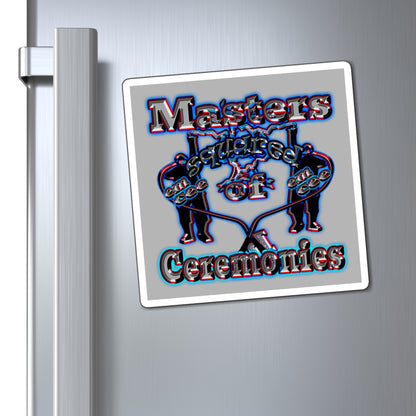 em cee squared - Magnets - (light grey)