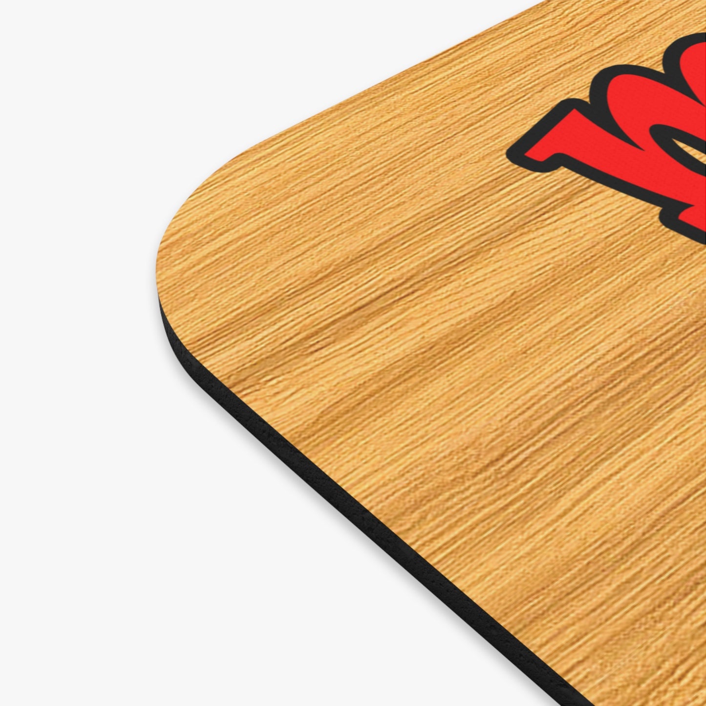 my luck - Mouse Pad (Rectangle) (butterscotch wood finish)