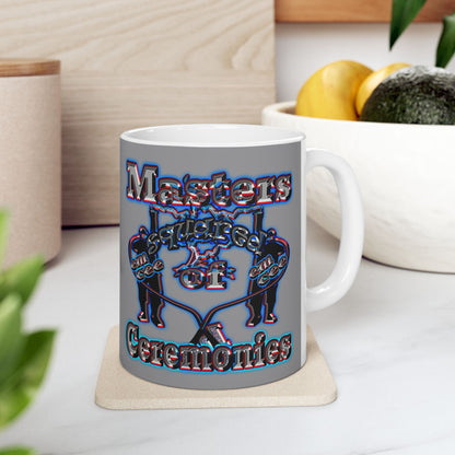 em cee squared - White Mug (grey)