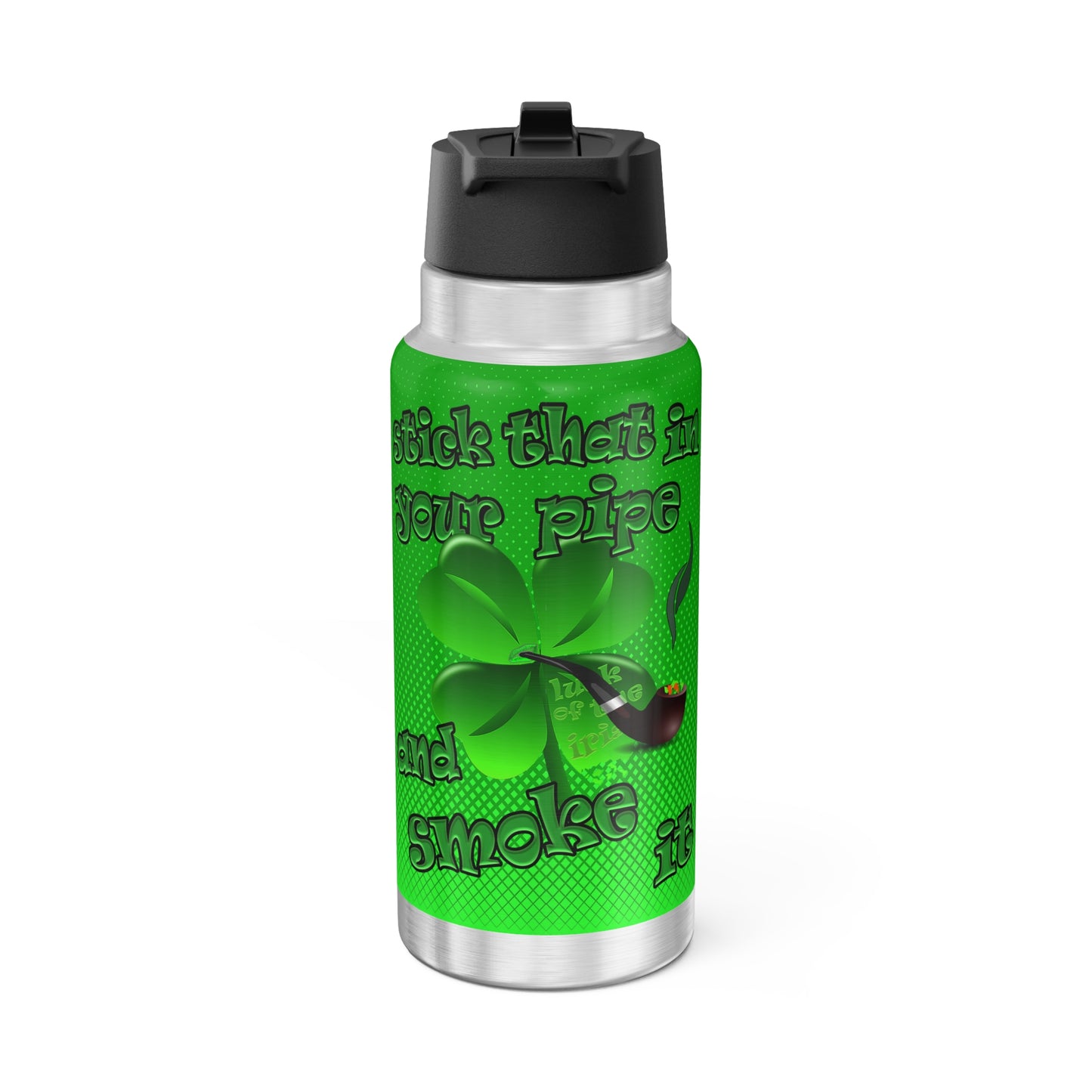 celtics logo - Gator Tumbler, 32oz  (logo green)