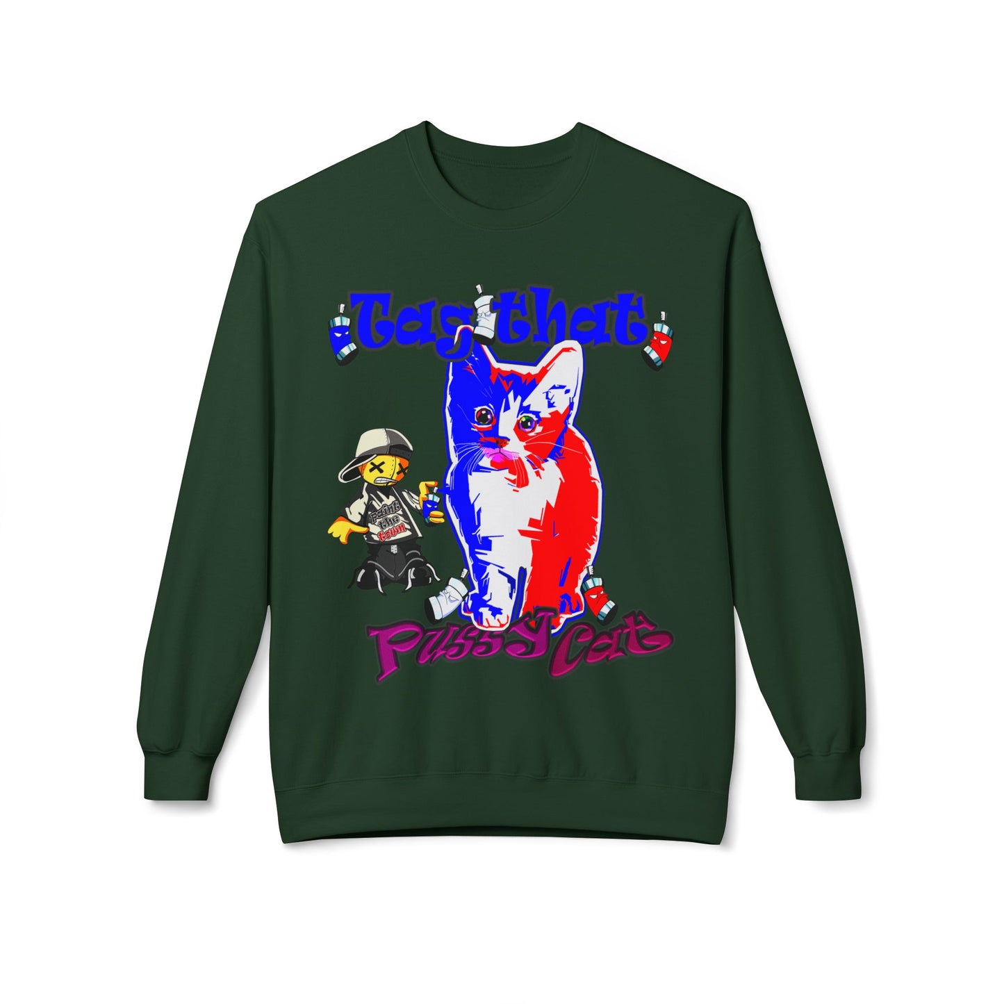 tag that - Unisex Midweight Softstyle Fleece Crewneck Sweatshirt
