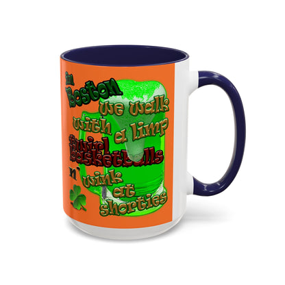 celtics logo - Accent Mug (crusta)