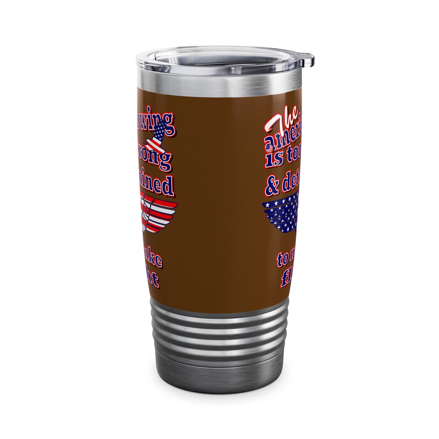 american wing - Ringneck Tumbler, 20oz (brown)