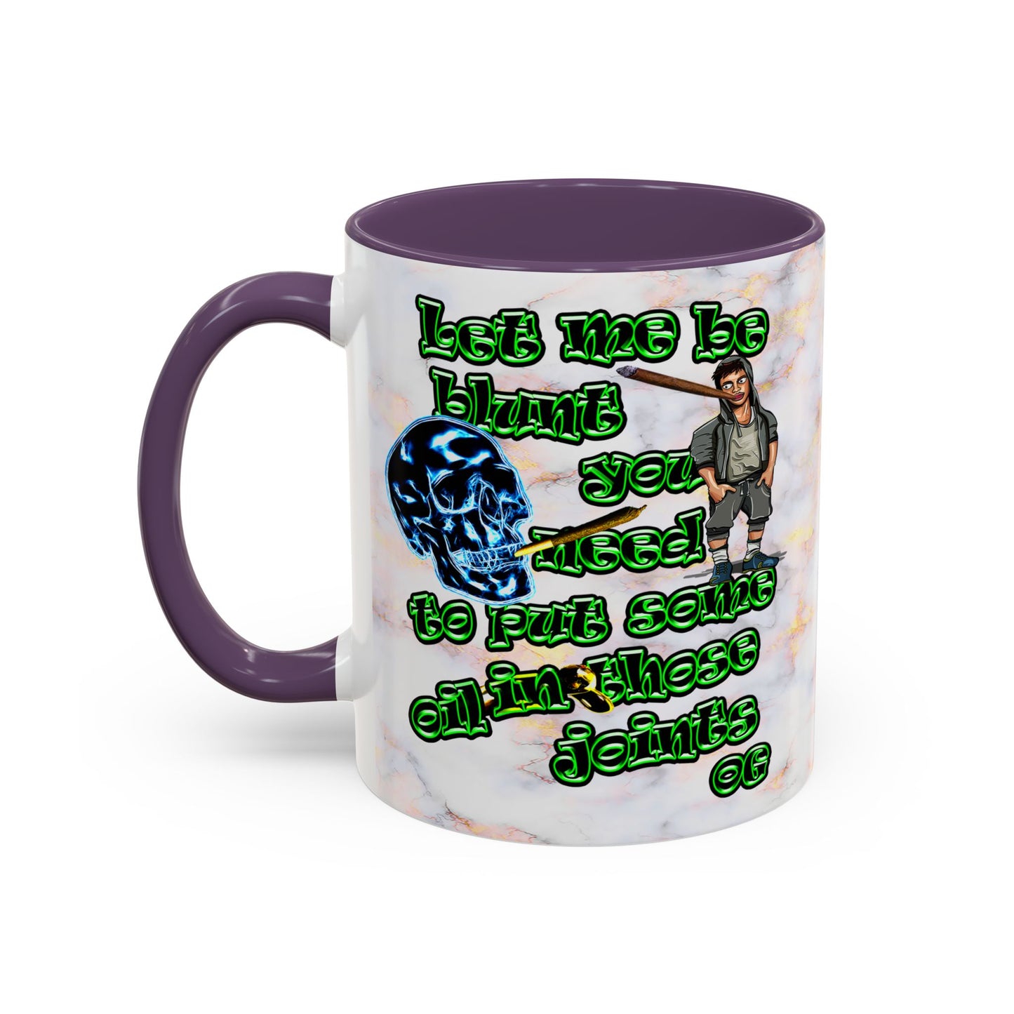 og - Accent Mug (white marble)
