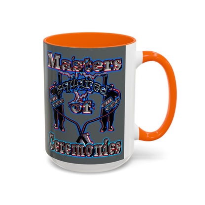 em cee squared - Accent Mug (dark grey)