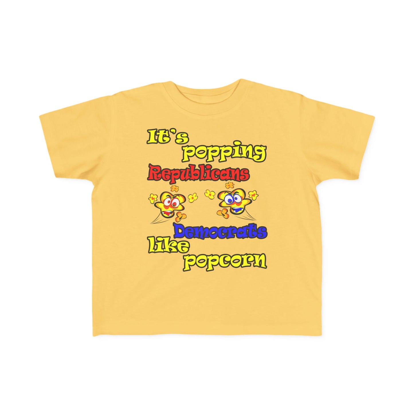 popping like popcorn - Toddler's Fine Jersey Tee