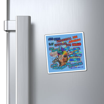drop the beat - Magnets - (light blue)