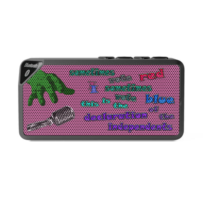 declaration of the independents - Jabba Bluetooth Speaker (light pink)
