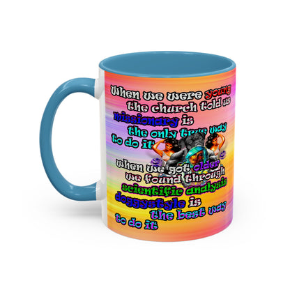 doggystyle - Accent Mug (color blur)