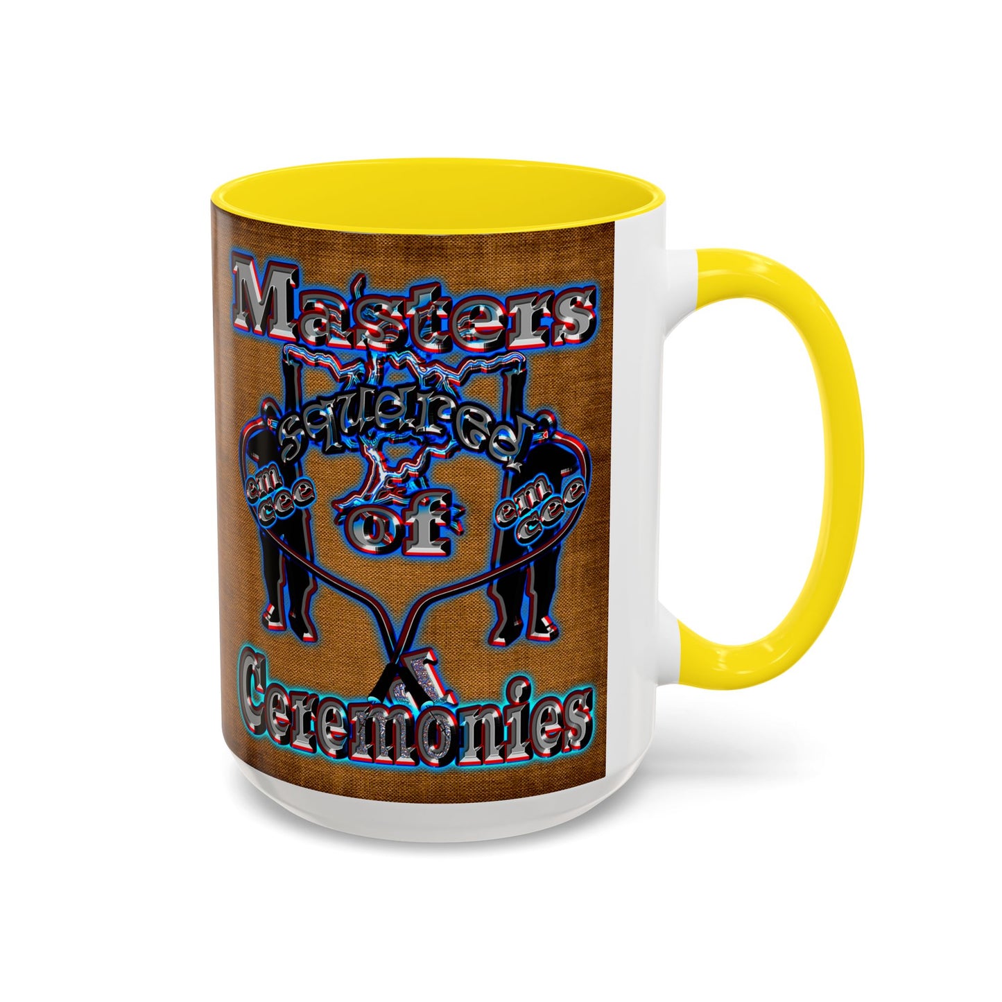 em cee squared - Accent Mug (brown papyrus)