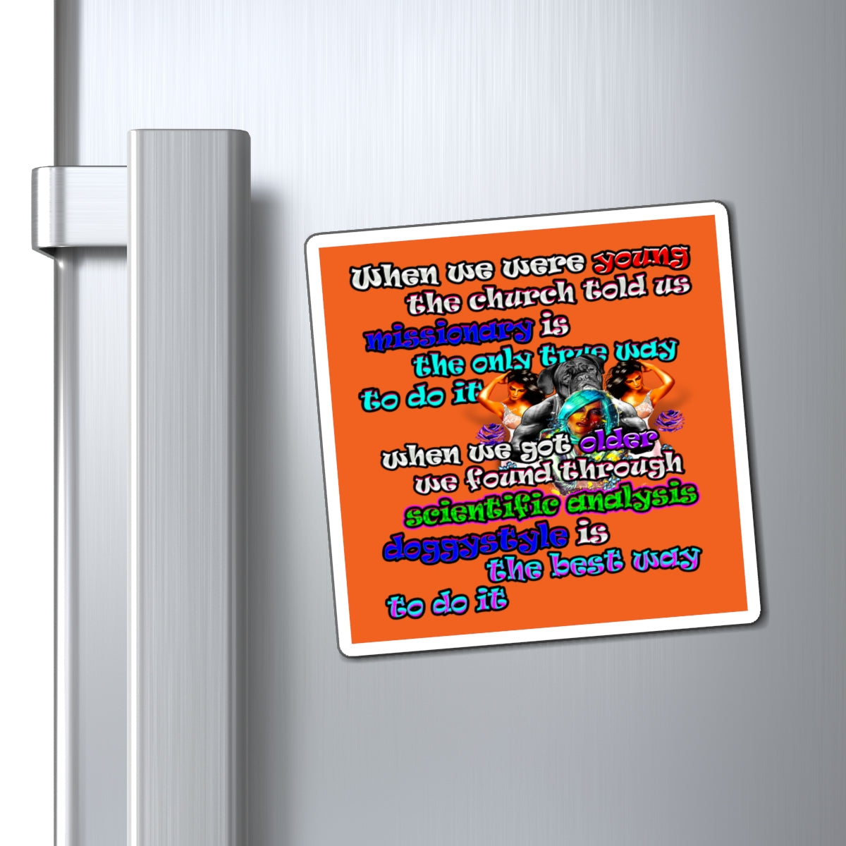 doggystyle - Magnets - (orange)