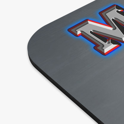 em cee squared - Mouse Pad (Rectangle) (grey-light grey)