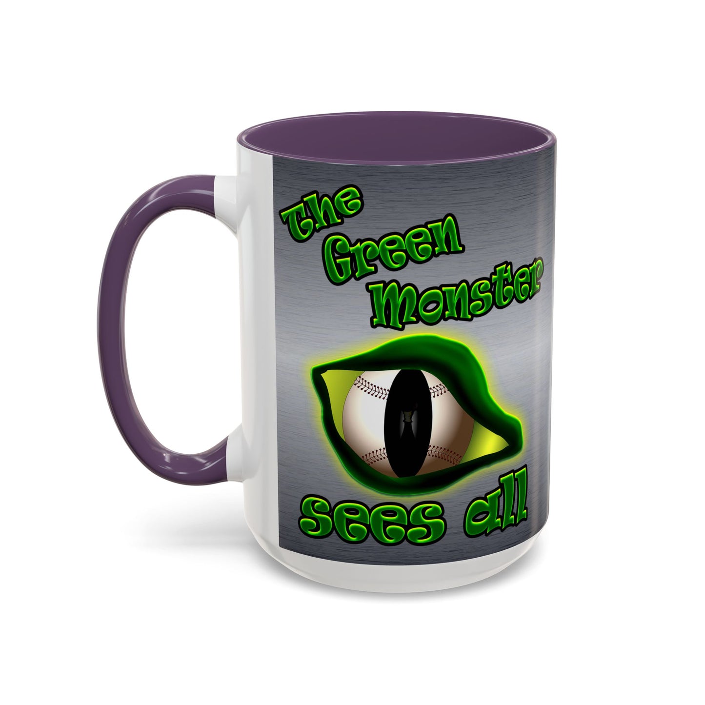 green monster - Accent Mug (brushed nickel)