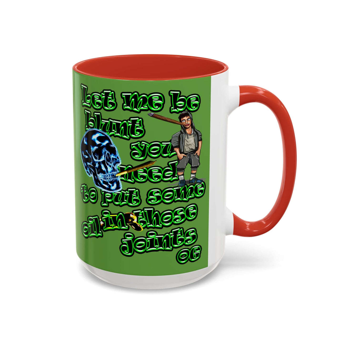 og - Accent Mug (green)