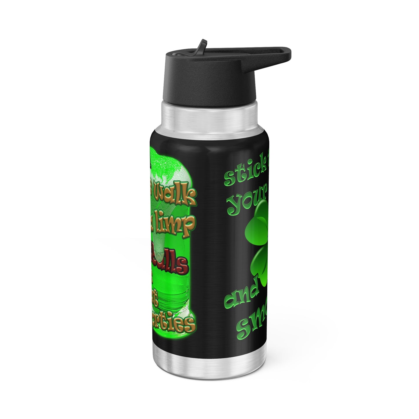 celtics logo - Gator Tumbler, 32oz (black)