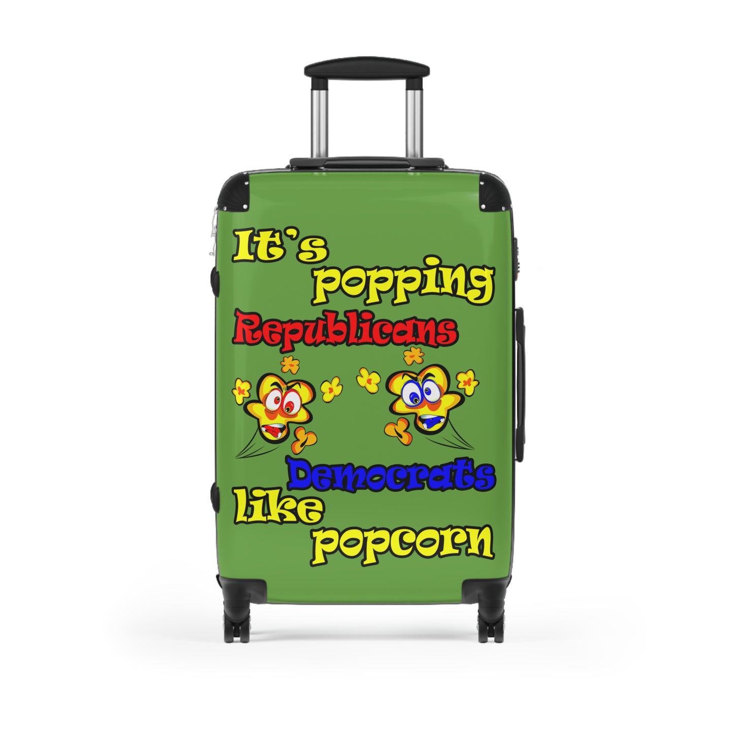 popping like popcorn - Suitcase (green)