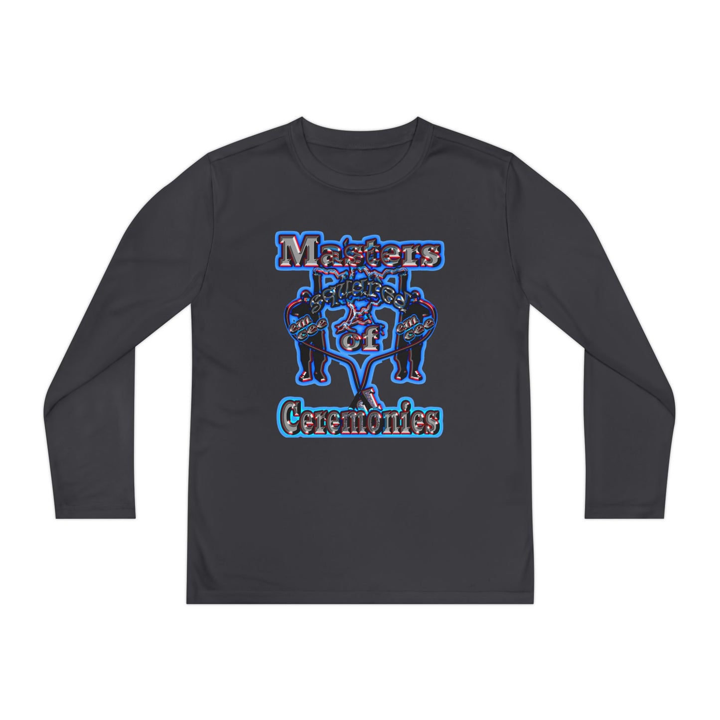 em cee squared - Youth Long Sleeve Competitor Tee