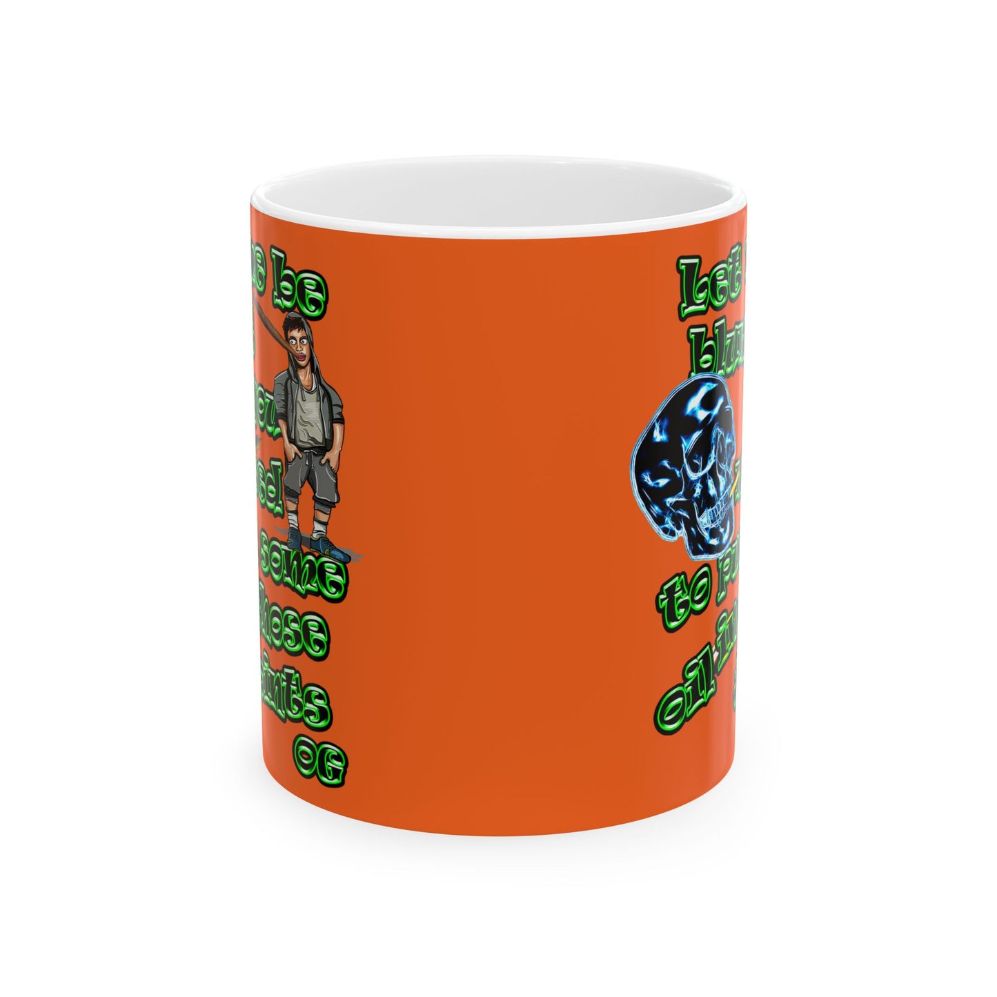 og - White Mug (orange)