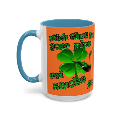 celtics logo - Accent Mug (crusta)