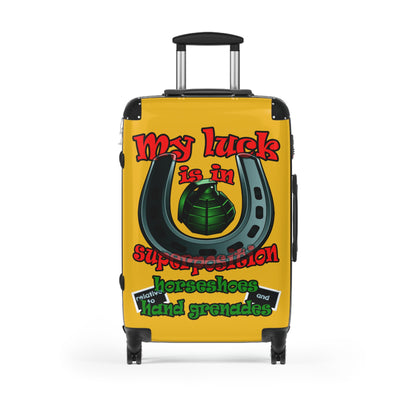 my luck - Suitcase (yellow)