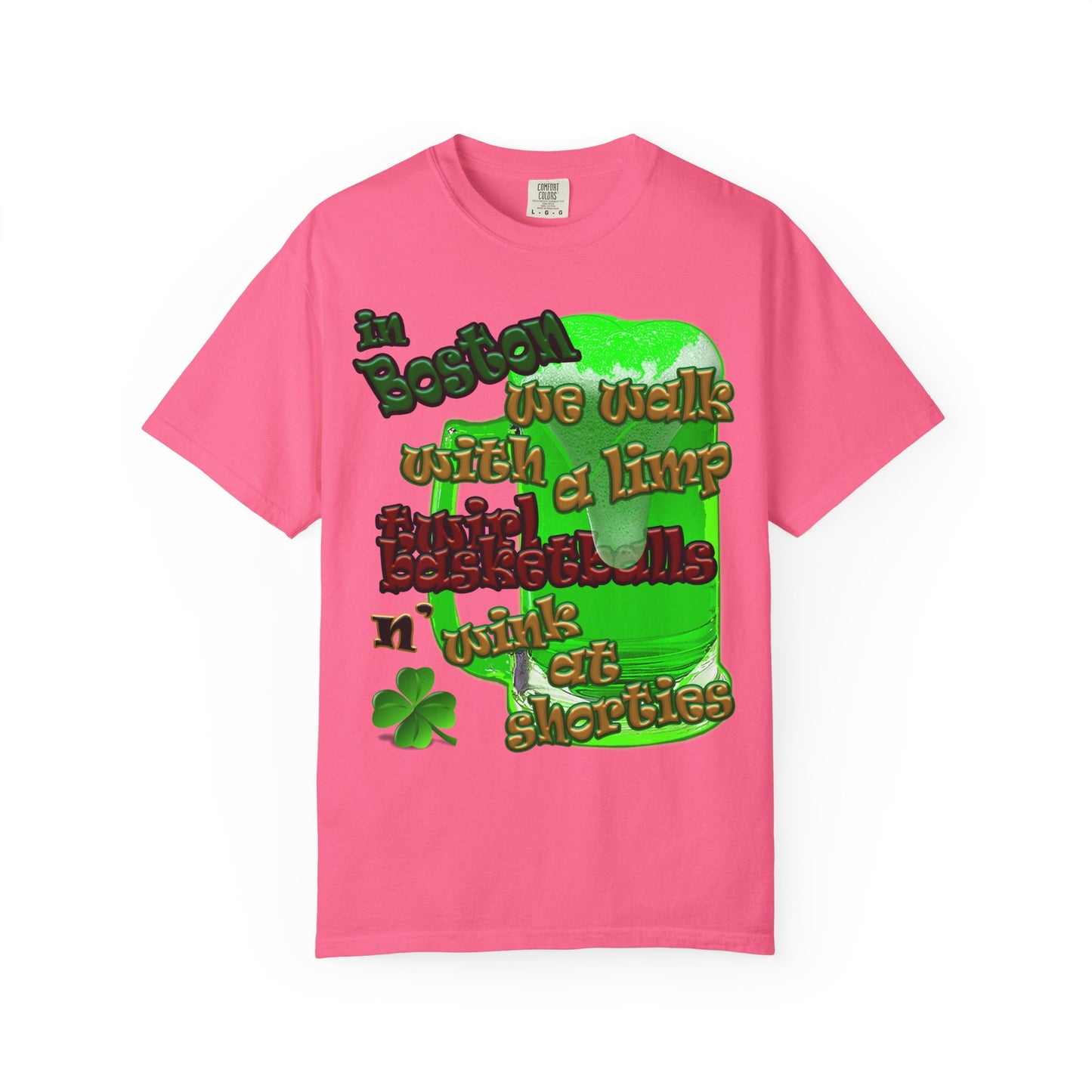 celtics logo - Unisex Garment-Dyed T-shirt