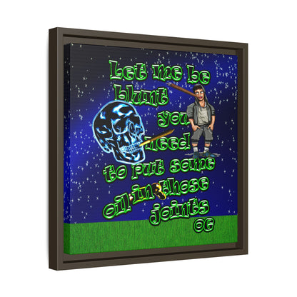 og - framed canvas art ('snoops' background)