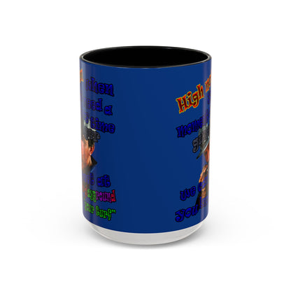 high noon - Accent Mug (dark blue)