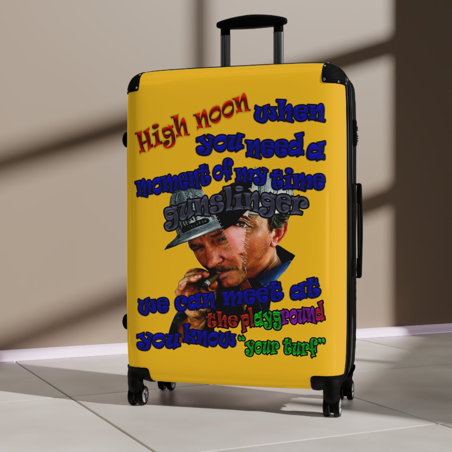 high noon - Suitcase (yellow)