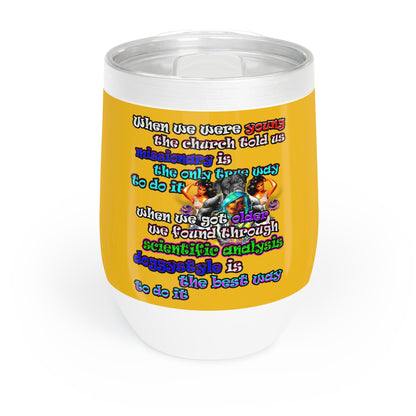 doggystyle - Chill Wine Tumbler (yellow)