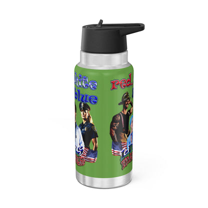 rw&b lives matter - Gator Tumbler, 32oz (green)
