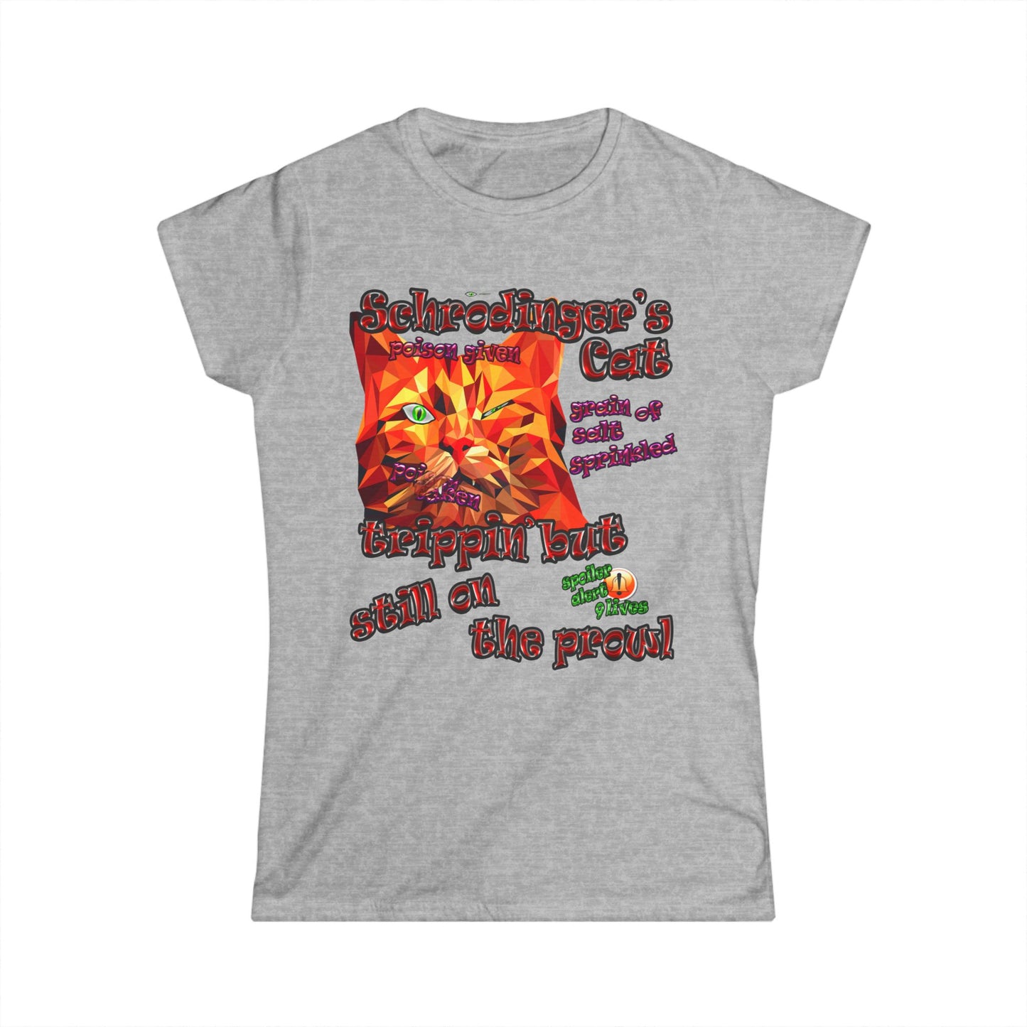 schrodinger's cat - Women's Softstyle Tee